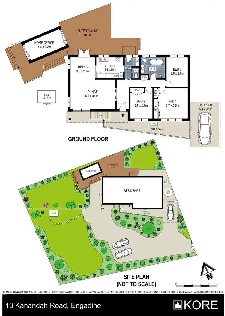 Floorplan of Homely house listing, 13 Kanandah Road, Engadine NSW 2233