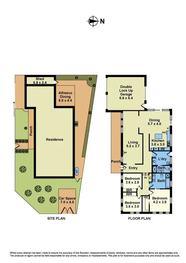 Floorplan of Homely house listing, 1 Munich Drive, Keilor Downs VIC 3038