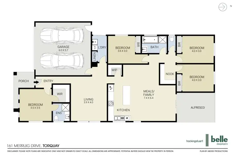 Floorplan of Homely house listing, 161 Merrijig Drive, Torquay VIC 3228