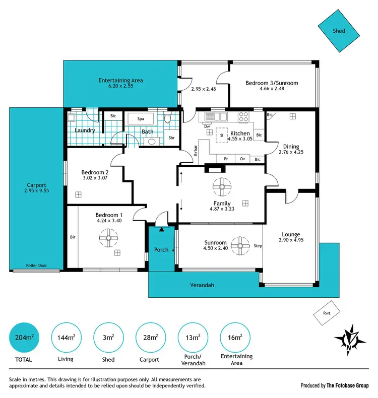 Floorplan of Homely house listing, 50 Garfield Avenue, Kurralta Park SA 5037