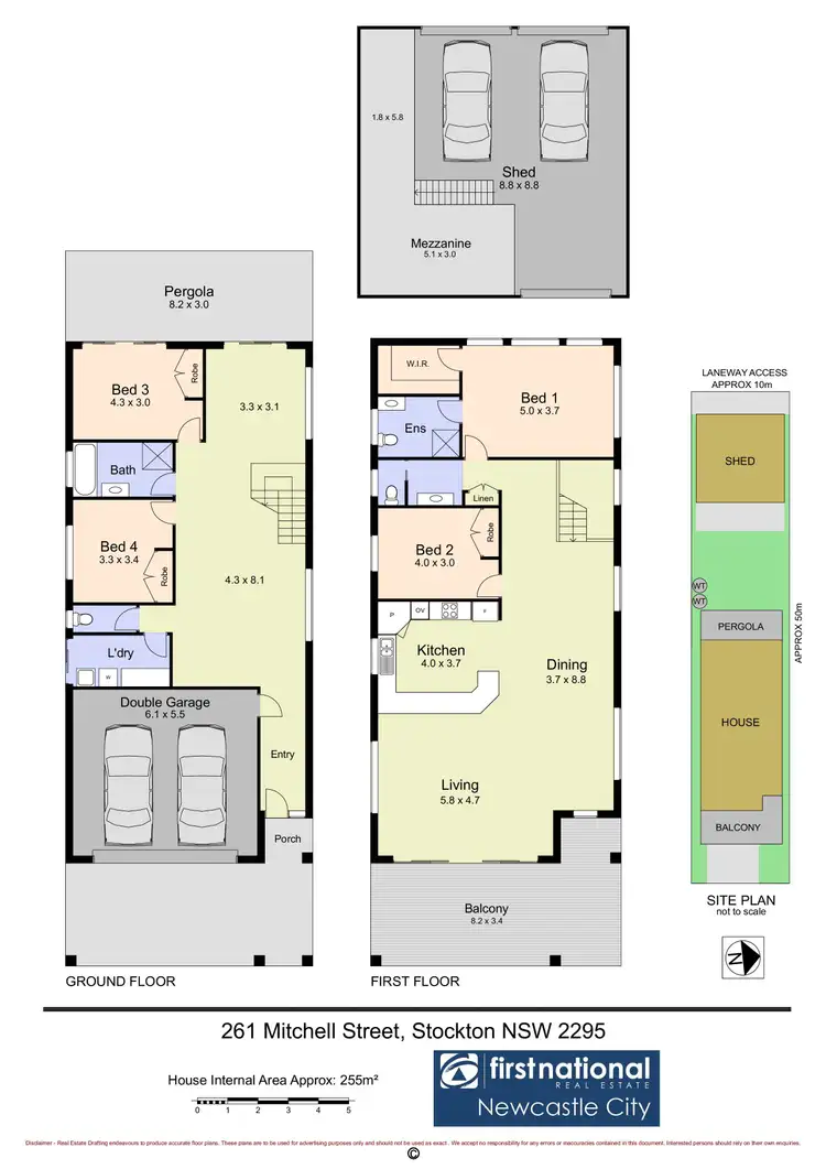 Floorplan of Homely house listing, 261 Mitchell Street, Stockton NSW 2295