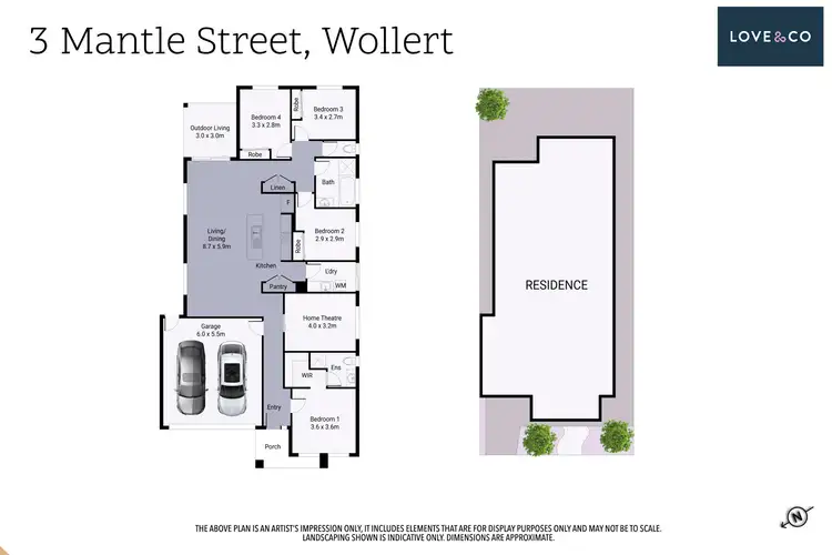 Floorplan of Homely house listing, 3 Mantle Street, Wollert VIC 3750