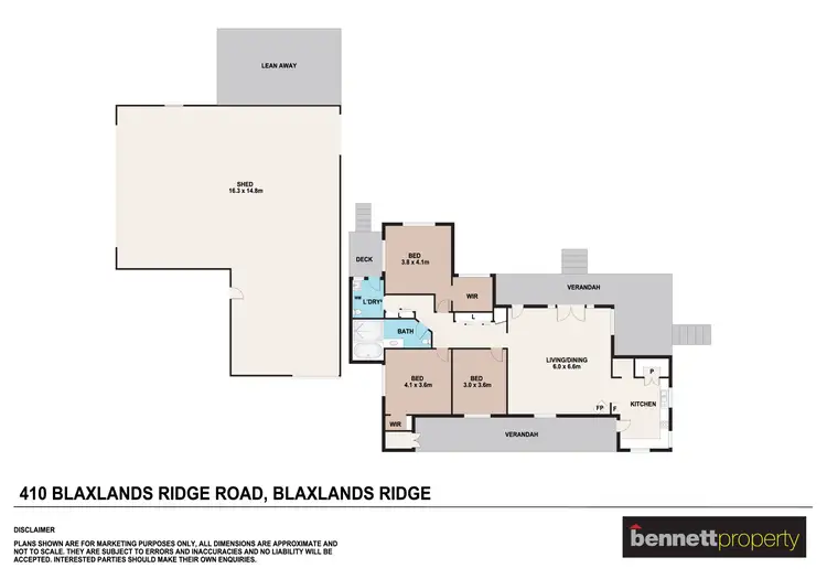 Floorplan of Homely house listing, 410 Blaxlands Ridge Road, Blaxlands Ridge NSW 2758