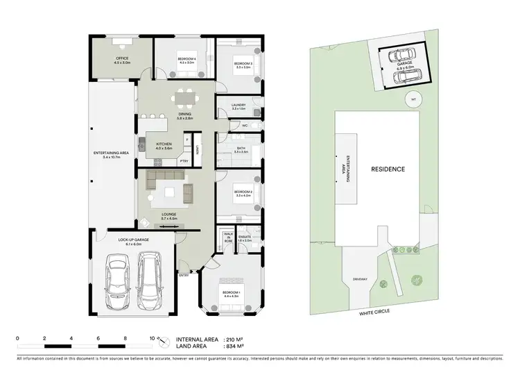 Floorplan of Homely house listing, 61 White Circle, Mudgee NSW 2850