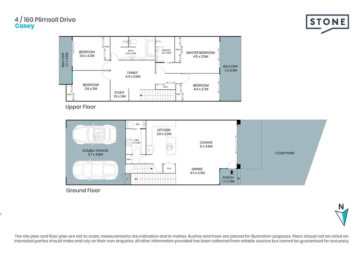 Floorplan of Homely house listing, 160 Plimsoll Drive, Casey ACT 2913