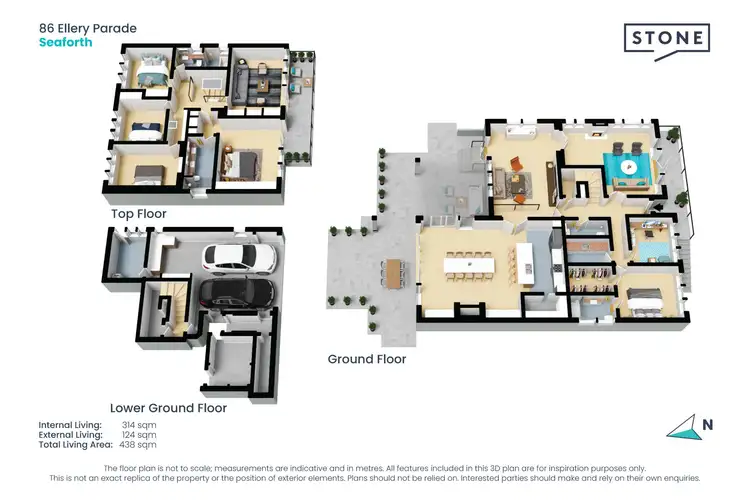Floorplan of Homely house listing, 86 Ellery Parade, Seaforth NSW 2092