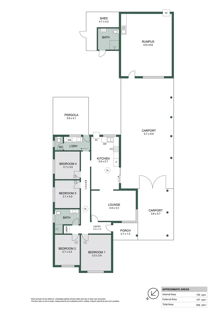 Floorplan of Homely house listing, 8 Gothic Drive, Paradise SA 5075