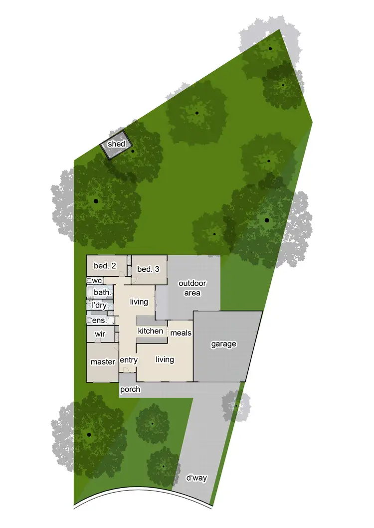 Floorplan of Homely house listing, 2 Fitzroy Court, Endeavour Hills VIC 3802