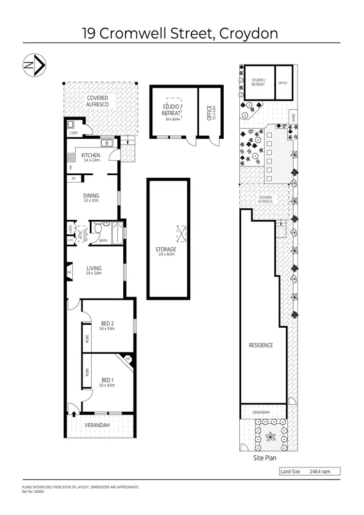 Floorplan of Homely house listing, 19 Cromwell Street, Croydon NSW 2132
