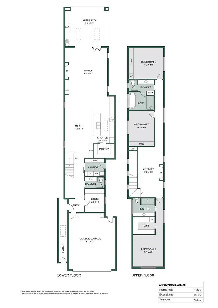 Floorplan of Homely house listing, 44B Ridgefield Avenue, Paradise SA 5075