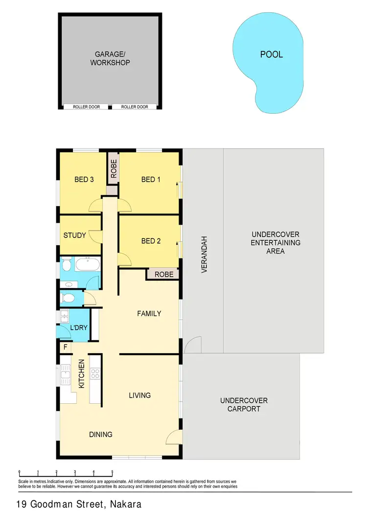 Floorplan of Homely house listing, 19 Goodman Street, Nakara NT 810