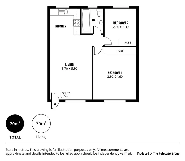 Floorplan of Homely unit listing, 13/232 Anzac Highway, Plympton SA 5038