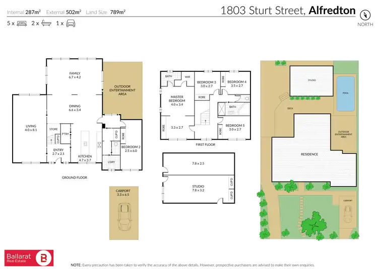 Floorplan of Homely house listing, 1803 Sturt Street, Alfredton VIC 3350