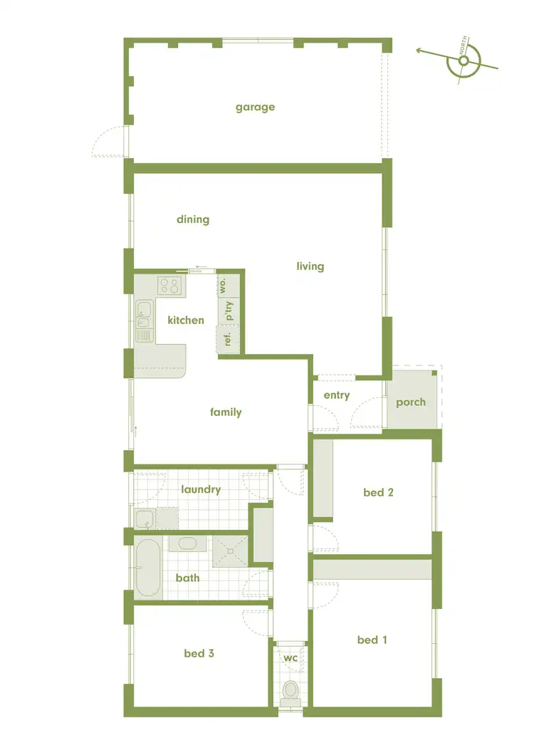 Floorplan of Homely unit listing, 10/36 Cromwell Circuit, Isabella Plains ACT 2905
