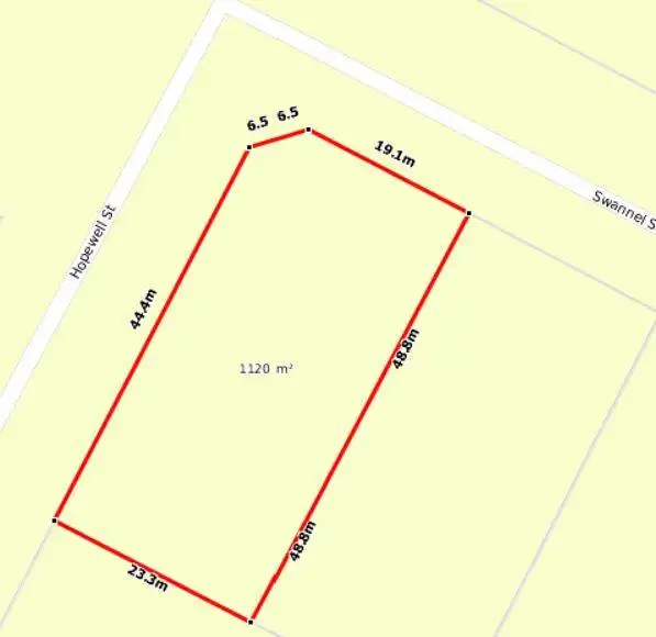 Floorplan of Homely land listing, 10 Hopewell Street, Adelaide River NT 846
