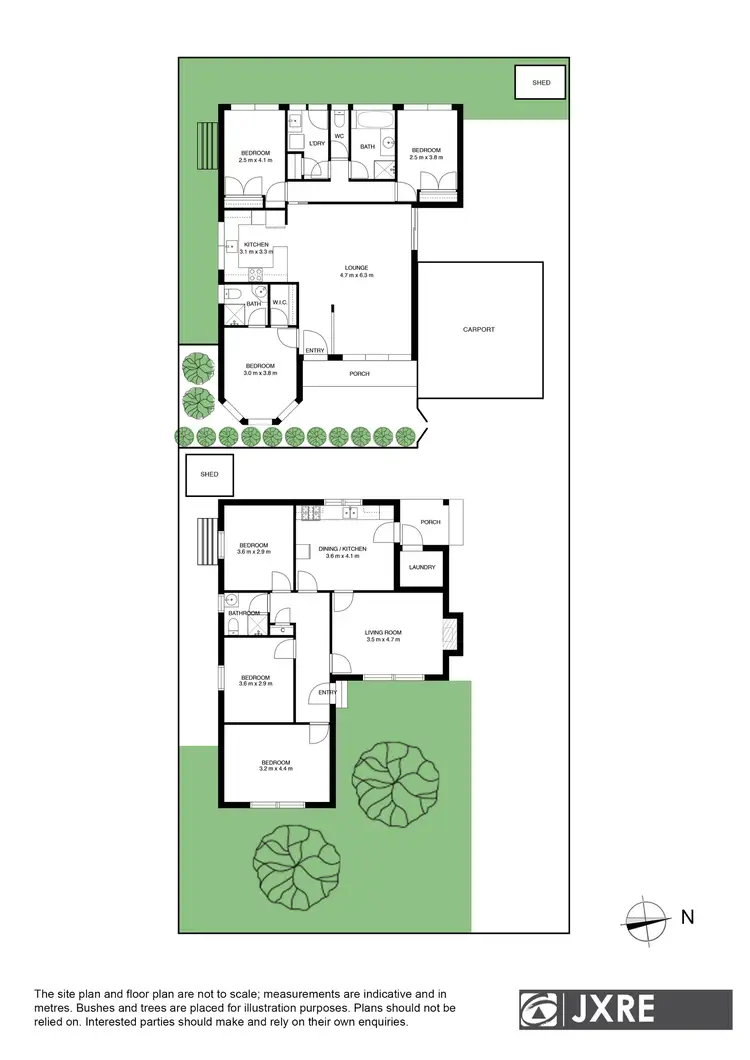Floorplan of Homely house listing, 15 Marshall Avenue, Clayton VIC 3168