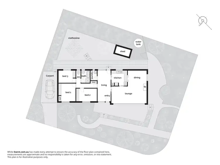 Floorplan of Homely house listing, 33 Earle Street, Lyneham ACT 2602