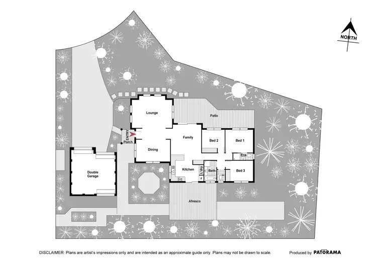 Floorplan of Homely house listing, 5 Melrose Place, Jerrabomberra NSW 2619