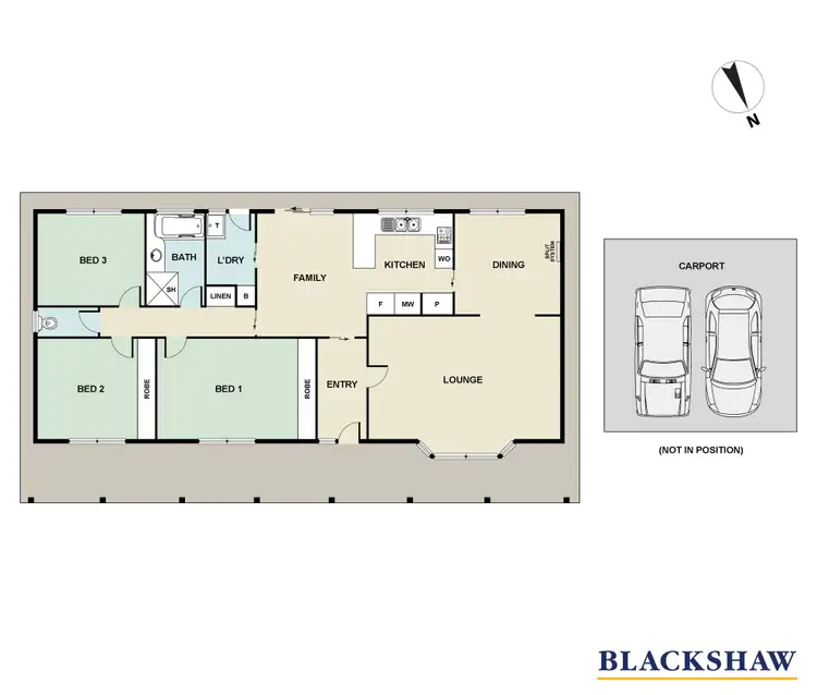 Floorplan of Homely house listing, 50 Heagney Crescent, Chisholm ACT 2905