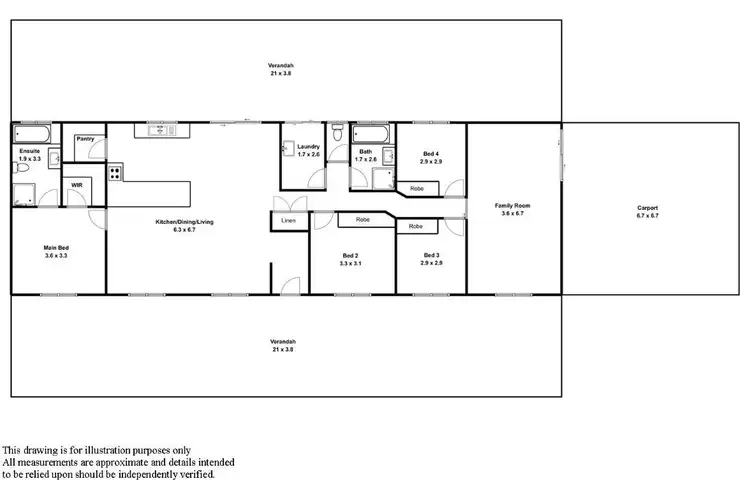 Floorplan of Homely house listing, 19 Laguna Avenue, Ceduna Waters SA 5690