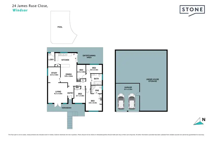 Floorplan of Homely house listing, 24 James Ruse Close, Windsor NSW 2756
