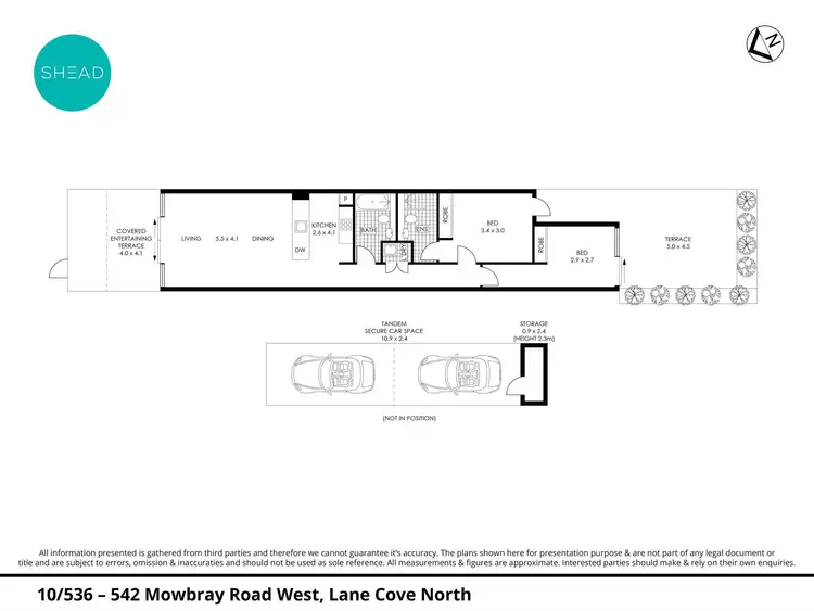 Floorplan of Homely apartment listing, 10/536-542 Mowbray Road, Lane Cove North NSW 2066