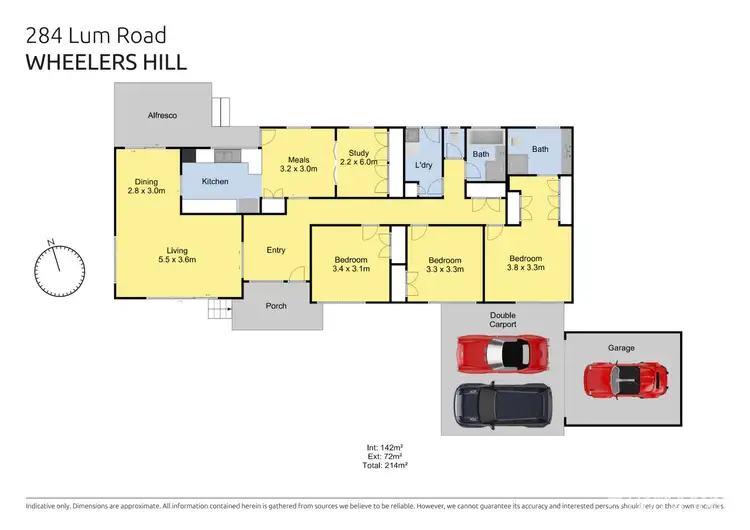 Floorplan of Homely house listing, 284 Lum Road, Wheelers Hill VIC 3150