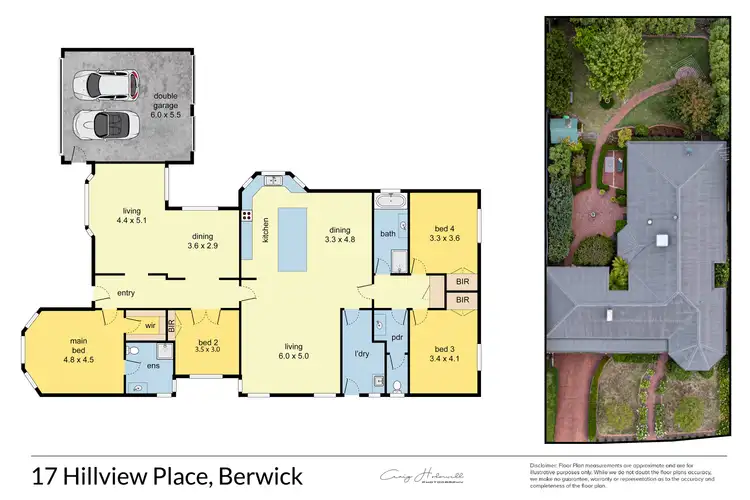 Floorplan of Homely house listing, 17 Hillview Place, Berwick VIC 3806