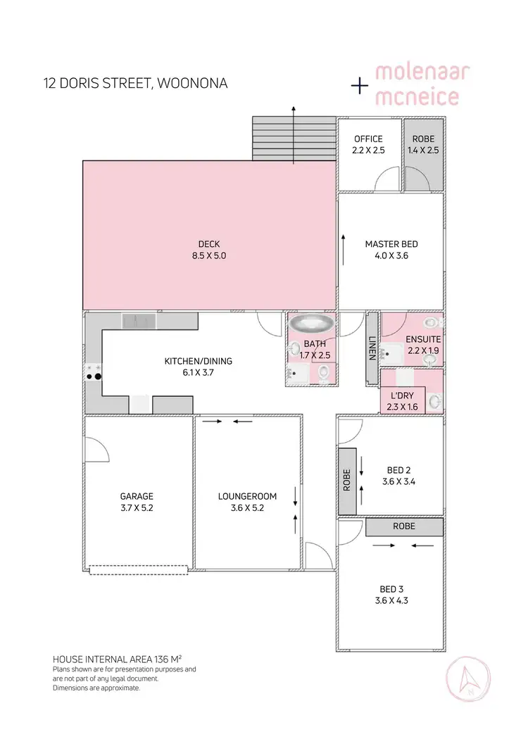 Floorplan of Homely house listing, 12 Doris Avenue, Woonona NSW 2517