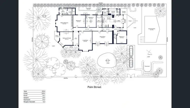 Floorplan of Homely house listing, 8 Palm Street, Medindie SA 5081