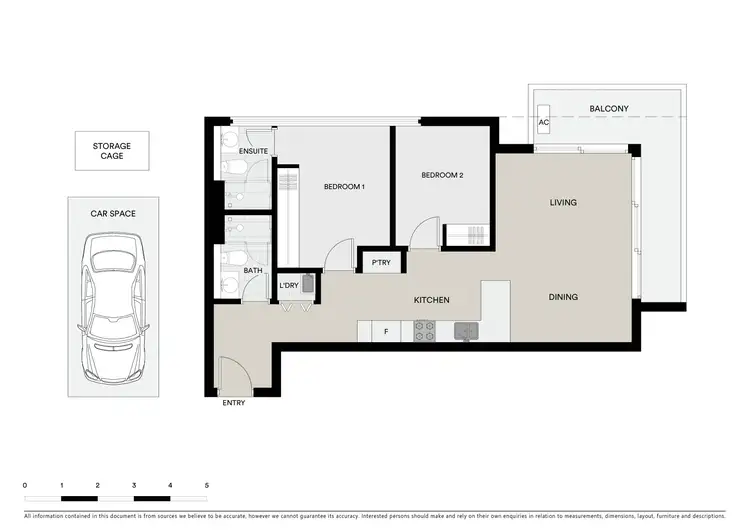 Floorplan of Homely apartment listing, 102/1193-1195 Nepean Highway, Highett VIC 3190