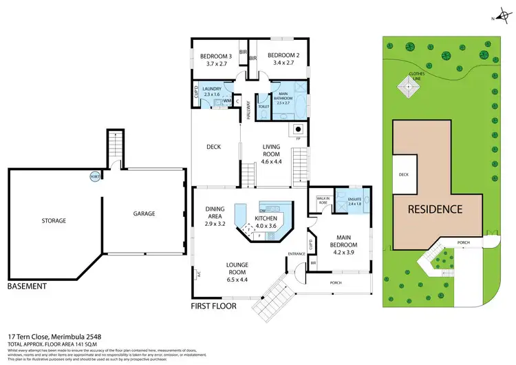 Floorplan of Homely house listing, 17 Tern Close, Merimbula NSW 2548