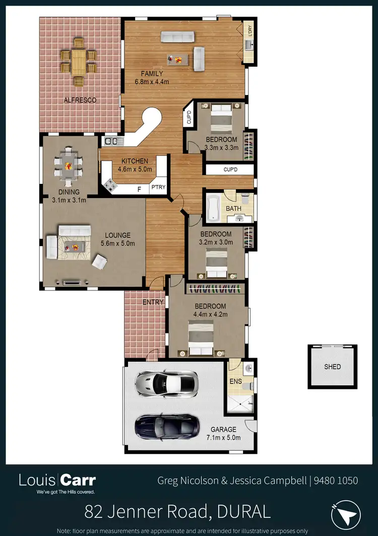 Floorplan of Homely house listing, 82 Jenner Road, Dural NSW 2158