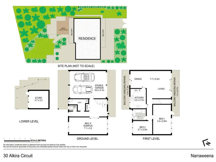 Floorplan of Homely house listing, 30 Alkira Circuit, Narraweena NSW 2099