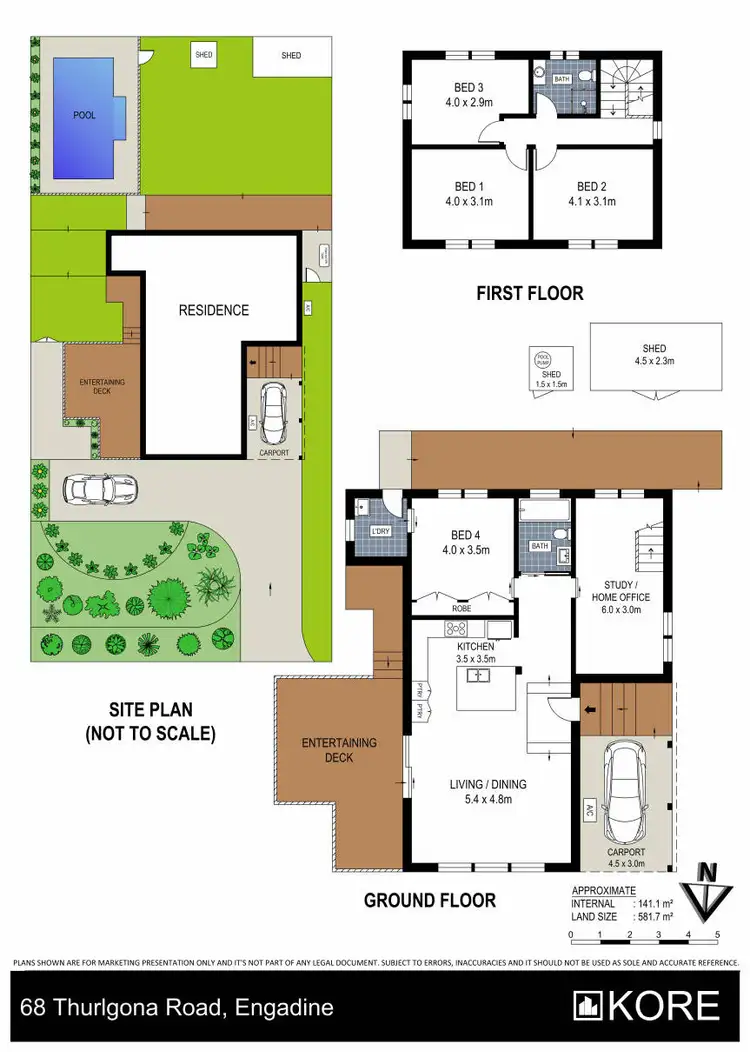 Floorplan of Homely house listing, 68 Thurlgona Road, Engadine NSW 2233