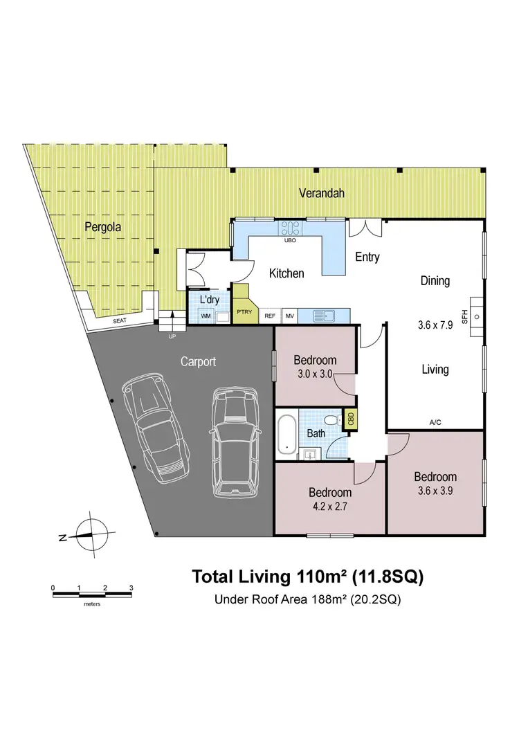Floorplan of Homely house listing, 4 Moir Road, Trafalgar East VIC 3824