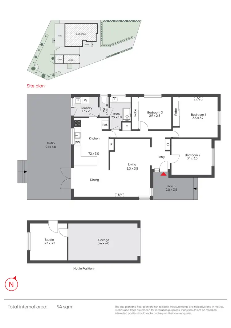 Floorplan of Homely house listing, 5 Adair Place, Sunshine West VIC 3020