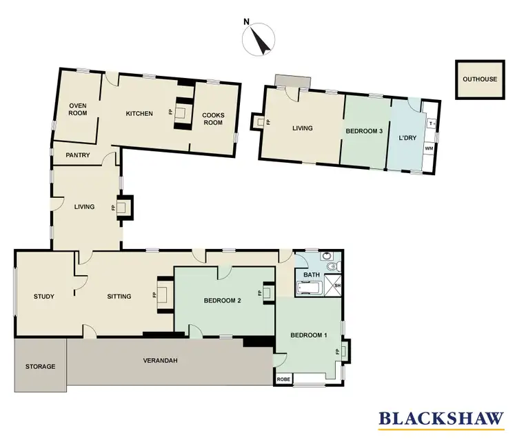 Floorplan of Homely rural property listing, 2-4 Adder Street, Harrison ACT 2914