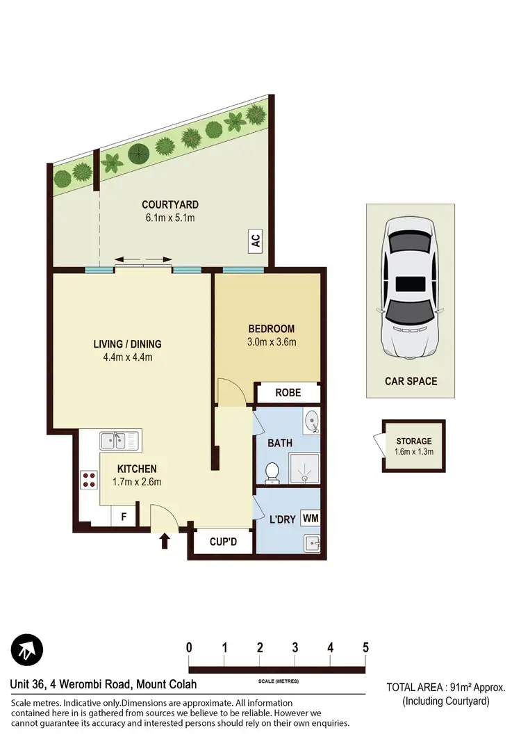 Floorplan of Homely apartment listing, 36/4 Werombi Road, Mount Colah NSW 2079