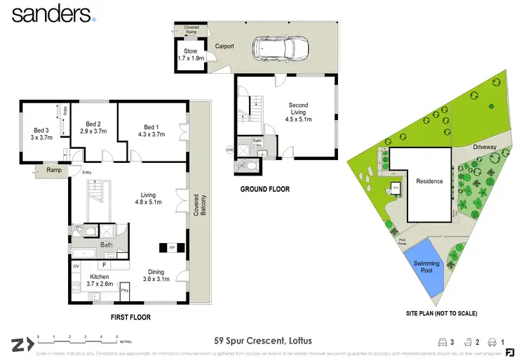 Floorplan of Homely house listing, 59 Spur Crescent, Loftus NSW 2232