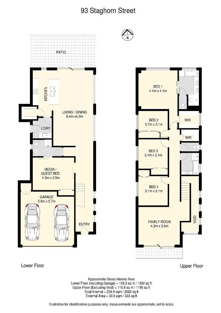 Floorplan of Homely house listing, 93 Staghorn Street, Enoggera QLD 4051