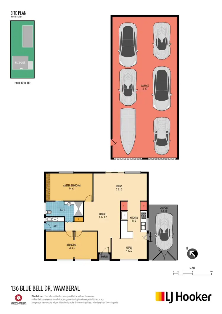 Floorplan of Homely house listing, 136 Blue Bell Drive, Wamberal NSW 2260