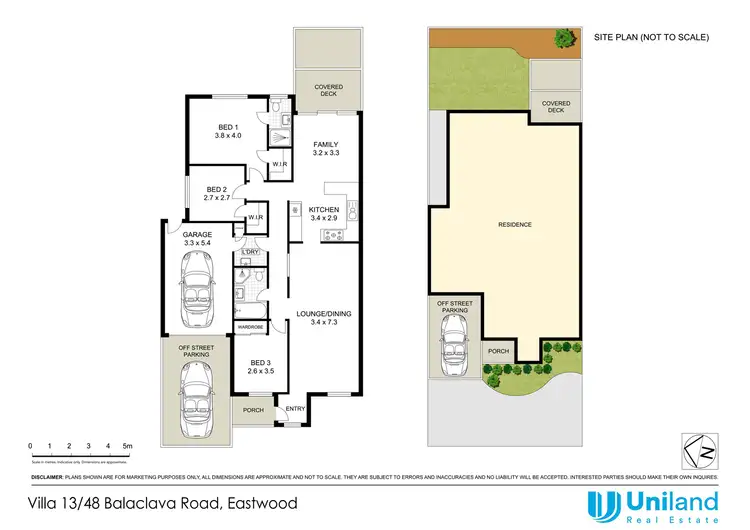 Floorplan of Homely villa listing, 13/48 Balaclava Road, Eastwood NSW 2122