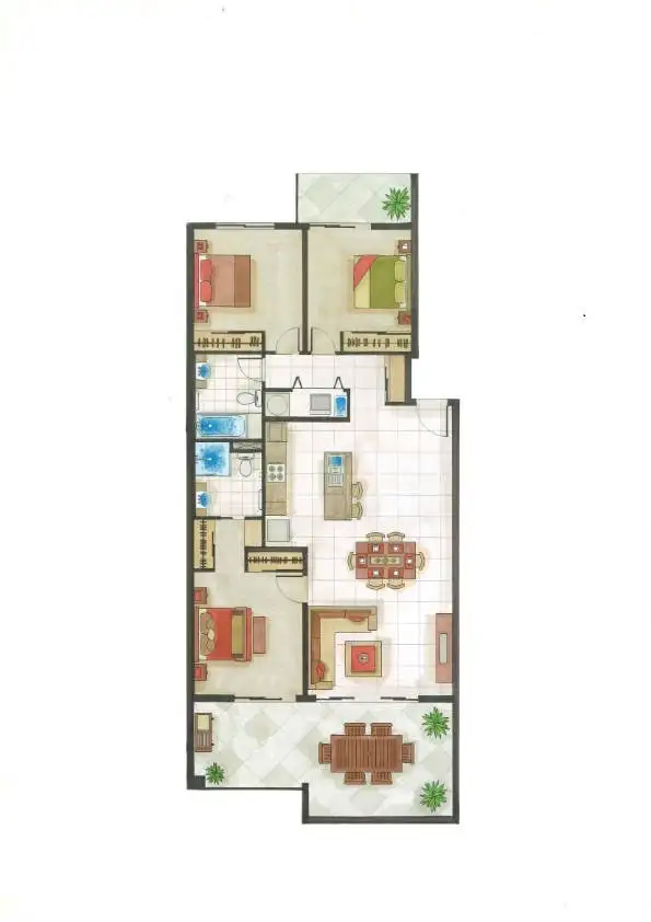 Floorplan of Homely apartment listing, 16/136-138 Buchan Street, Bungalow QLD 4870