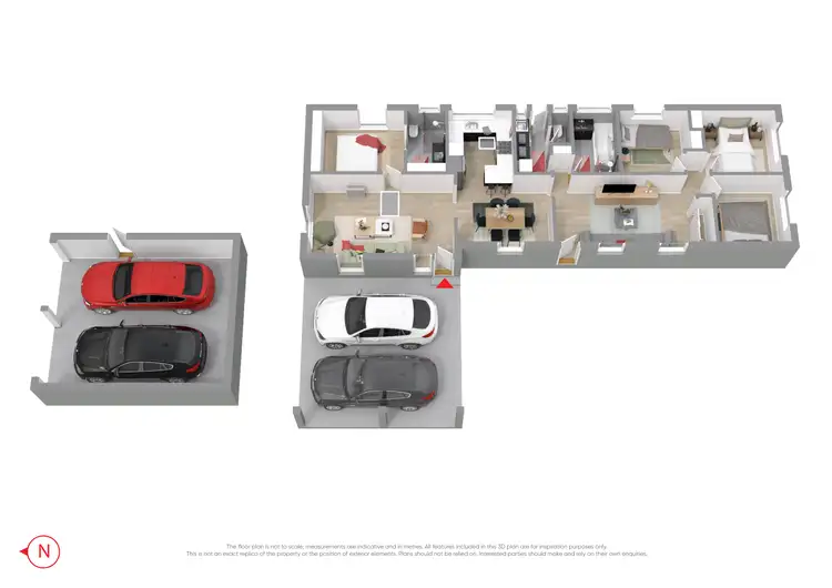 Floorplan of Homely house listing, 14 Long Street, Frankston VIC 3199