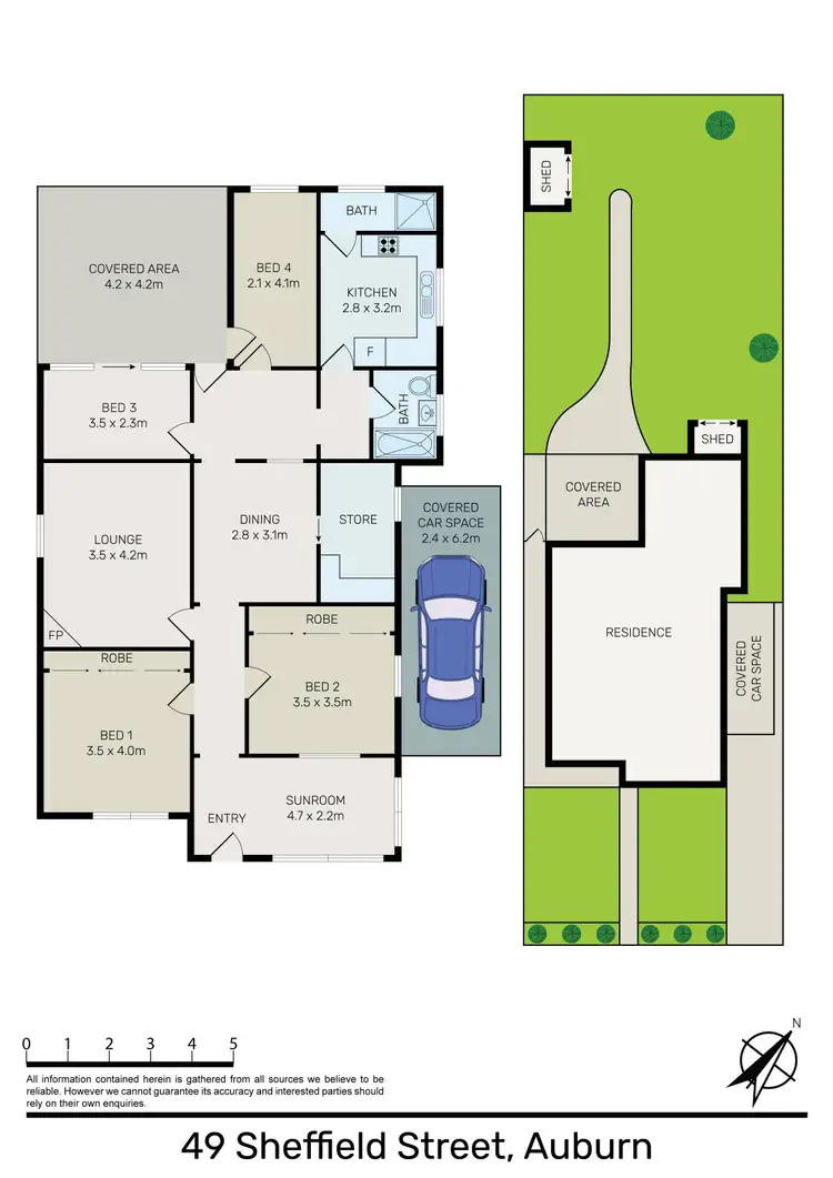 Floorplan of Homely house listing, 49 Sheffield Street, Auburn NSW 2144