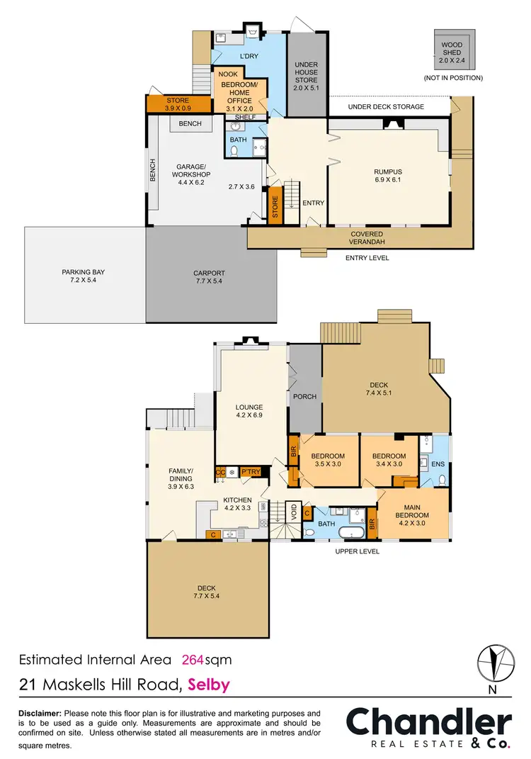 Floorplan of Homely house listing, 21 Maskells Hill Road, Selby VIC 3159