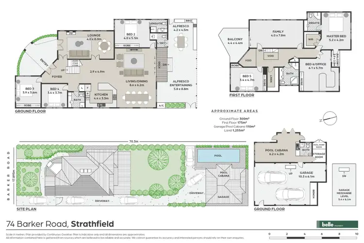 Floorplan of Homely house listing, 74 Barker Road, Strathfield NSW 2135