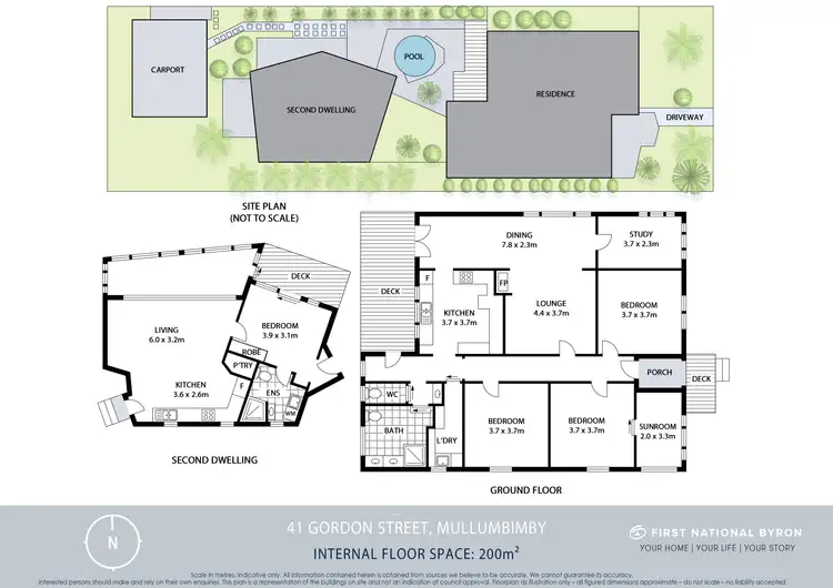 Floorplan of Homely house listing, 41 Gordon Street, Mullumbimby NSW 2482