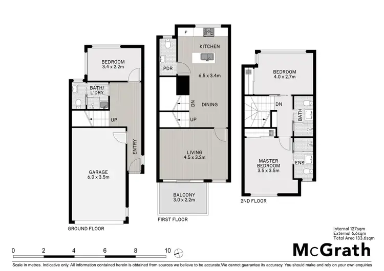 Floorplan of Homely townhouse listing, 6/85 Thames Street, Box Hill North VIC 3129